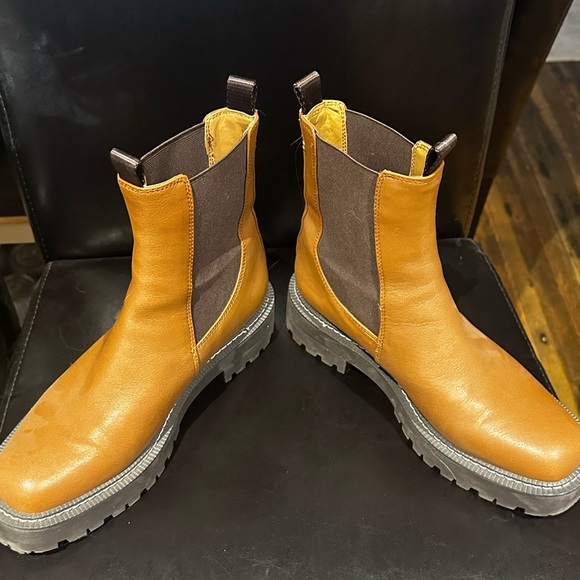 Sam Edelman brown leather Chelsea boots (size 7) - Picture 4 of 8